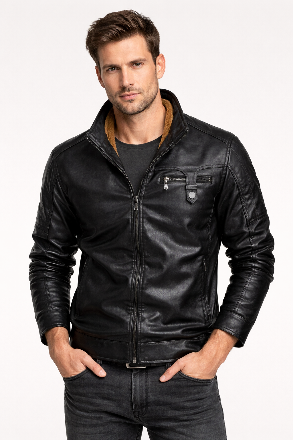 Jaqueta de Couro Maverick
